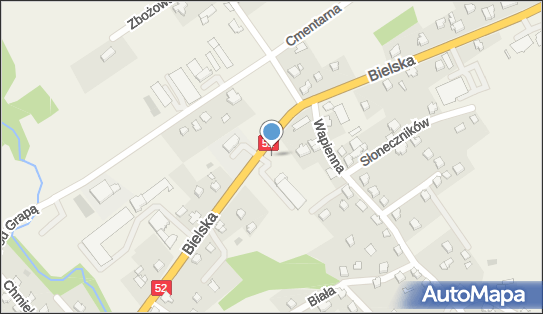 Paczkomat InPost KZY01M, Bielska 57, Kozy 43-340