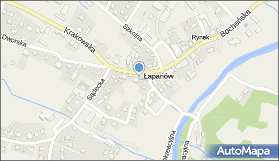 Paczkomat InPost LAA02M, Łapanów 45, Łapanów 32-740