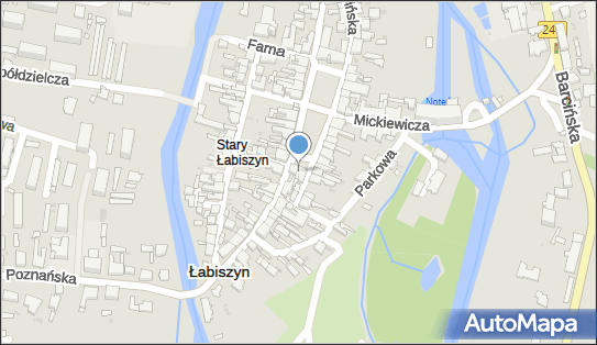 Paczkomat InPost LAB01N, pl 1000-lecia 14, Łabiszyn 89-210