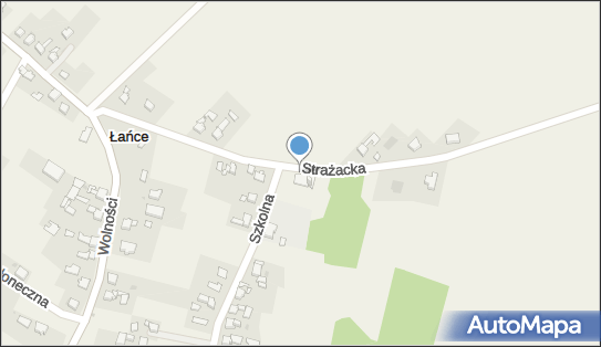 Paczkomat InPost LACE01BAPP, Strażacka 2, Łańce 44-285