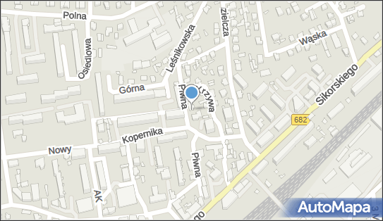 Paczkomat InPost LAP03M, Piwna 6, Łapy 18-100