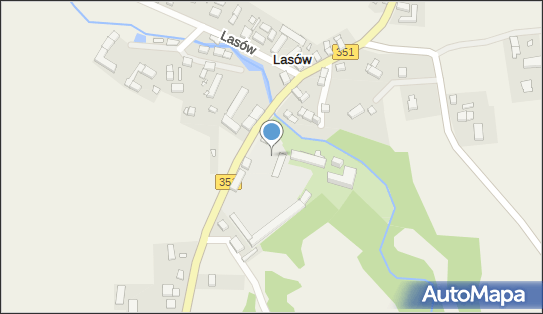 Paczkomat InPost LASV01BAPP, Lasów 61, Lasów 59-930