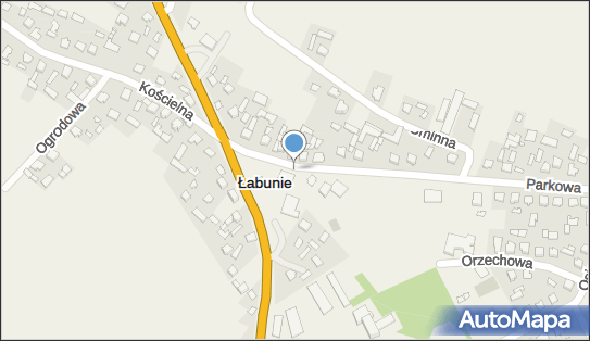 Paczkomat InPost LAU01M, Parkowa 4, Łabunie 22-437