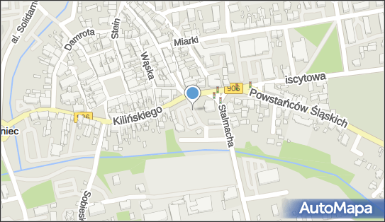 Paczkomat InPost LBN01N, Plac Kościuszki 1, Lubliniec 42-700