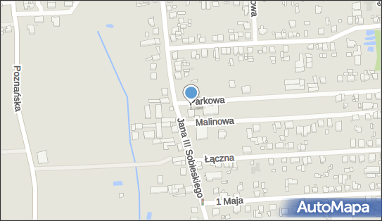 Paczkomat InPost LBO02A, Jana III Sobieskiego 53, Luboń 62-030