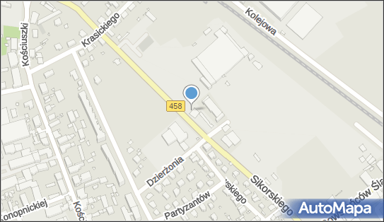 Paczkomat InPost LBR02M, Sikorskiego 3, Lewin Brzeski 49-340