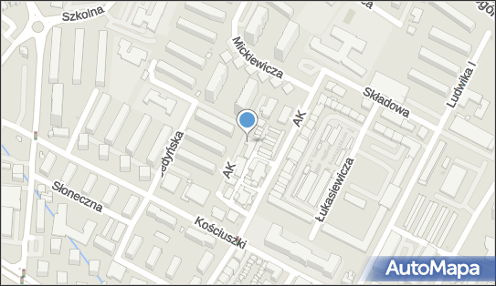 Paczkomat InPost LBU04HP, Armii Krajowej 25, Lubin 59-300