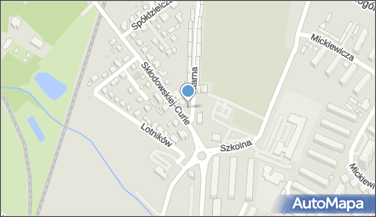 Paczkomat InPost LBU05M, Cmentarna 4, Lubin 59-300