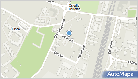 Paczkomat InPost LBU06N, Chocianowska 15E, Lubin 59-300