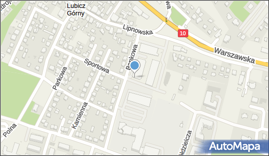 Paczkomat InPost LCZ04N, Bankowa 3, Lubicz Górny 87-162