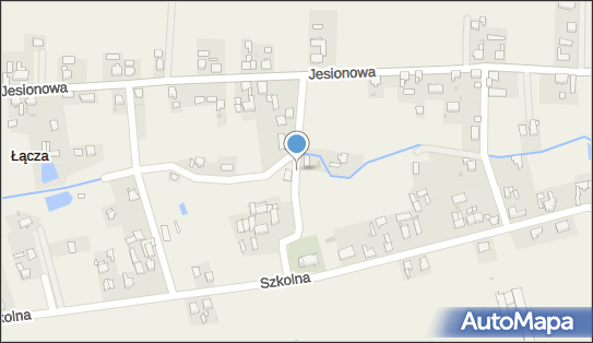 Paczkomat InPost LCZQ01G, Szkolna 34, Łącza 44-160