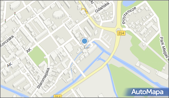 Paczkomat InPost LEB02M, Przyzamcze 1, Lębork 84-300