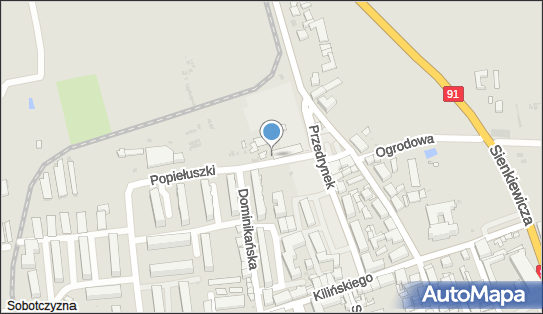 Paczkomat InPost LEC01A, Pl.Przedrynek 15, Łęczyca 99-100