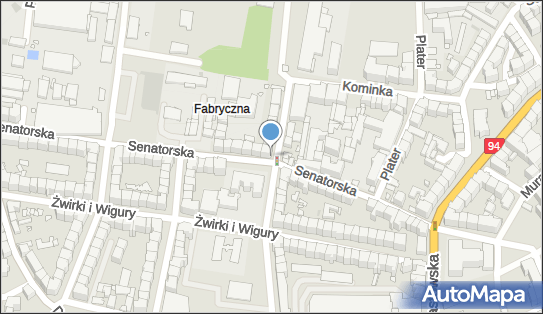 Paczkomat InPost LEG01BAPP, Senatorska 25, Legnica 59-220