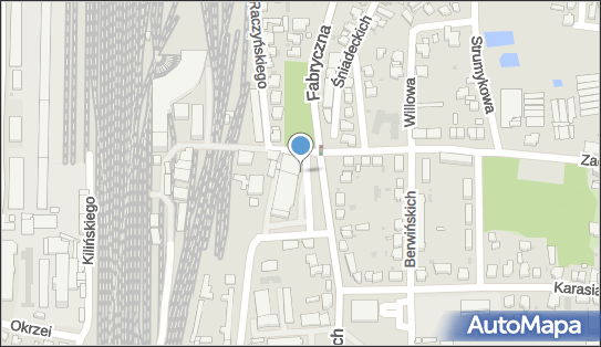 Paczkomat InPost LES421, Zacisze 16, Leszno 64-100