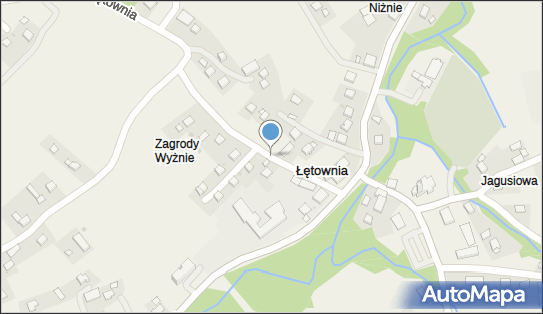 Paczkomat InPost LET01BAPP, Łętownia 266, Łętownia 34-242