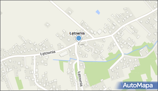 Paczkomat InPost LEV01M, Łętownia 303, Łętownia 37-312