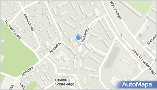 Paczkomat InPost LGE03BAPP, Husarska 12, Legionowo 05-120