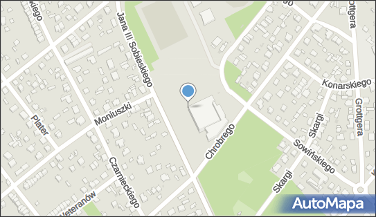 Paczkomat InPost LGE06A, Bolesława Chrobrego 50B, Legionowo 05-120