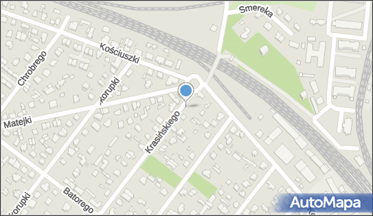 Paczkomat InPost LGE08M, Krasińskiego 1, Legionowo 05-120