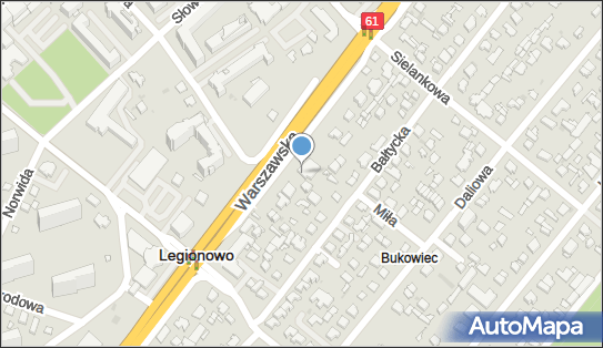 Paczkomat InPost LGE09N, Warszawska 49, Legionowo 05-120