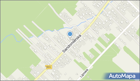 Paczkomat InPost LIA01M, Sandomierska 190, Lipa 37-470