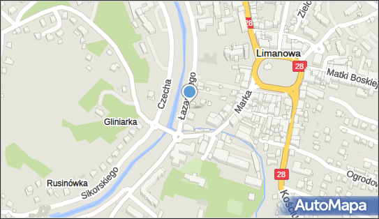 Paczkomat InPost LIM08M, Józefa Marka 12, Limanowa 34-600