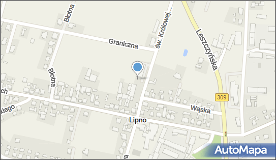 Paczkomat InPost LIN01BAPP, Królowej Jadwigi 3, Lipno 64-111