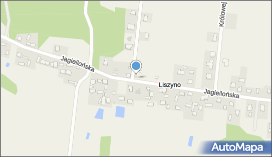 Paczkomat InPost LISZ01AP, Jagiellońska 50, Liszyno 09-408