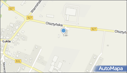 Paczkomat InPost LKT02M, Olsztyńska 4, Łukta 14-105