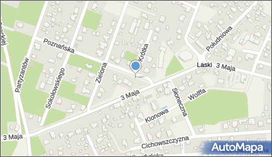 Paczkomat InPost LKX01M, Poznańska 1, Laski 05-080