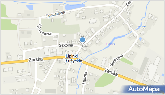 Paczkomat InPost LLU01M, Główna 2a, Lipinki Łużyckie 68-213