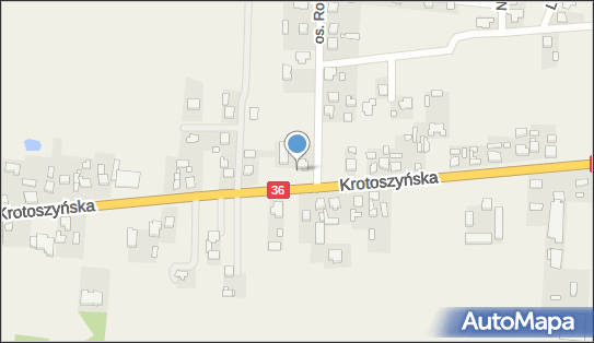 Paczkomat InPost LMK02M, Krotoszyńska 16, Lamki 63-400