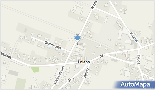 Paczkomat InPost LNA02M, Wyzwolenia 7E, Lniano 86-141