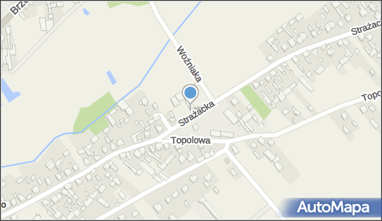 Paczkomat InPost LOB01N, Strażacka 45, Łobodno 42-125