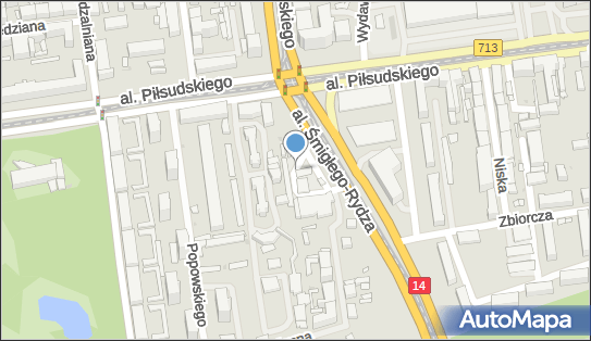 Paczkomat InPost LOD09N, Piłsudskiego 73, Łódź 90-332