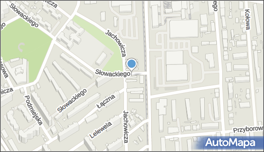 Paczkomat InPost LOD109M, Słowackiego 27, Łódź 93-165