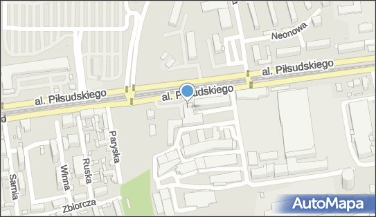 Paczkomat InPost LOD12M, Piłsudskiego 133C, Łódź 92-318