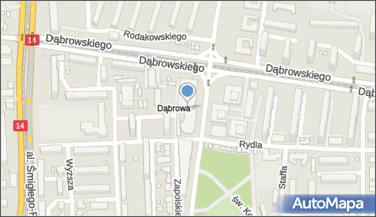 Paczkomat InPost LOD13A, Tatrzańska 109 A, Łódź 93-239