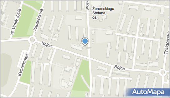 Paczkomat InPost LOD155M, Rojna 17, Łódź 91-142