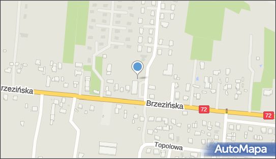 Paczkomat InPost LOD170M, Brzezińska 230S, Łódź 92-703