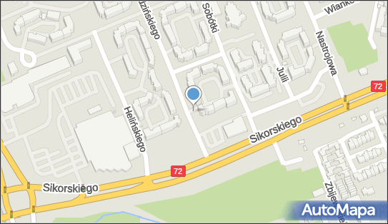 Paczkomat InPost LOD199M, Grudzińskiego 76, Łódź 91-496