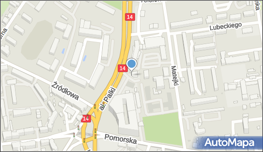 Paczkomat InPost LOD20M, Grzegorza Palki 3, Łódź 91-402