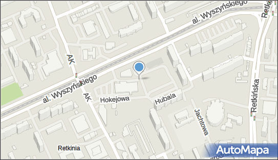 Paczkomat InPost LOD21M, Armii Krajowej 41, Łódź 94-046