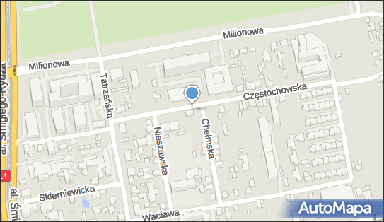 Paczkomat InPost LOD220M, Częstochowska 43, Łódź 93-121