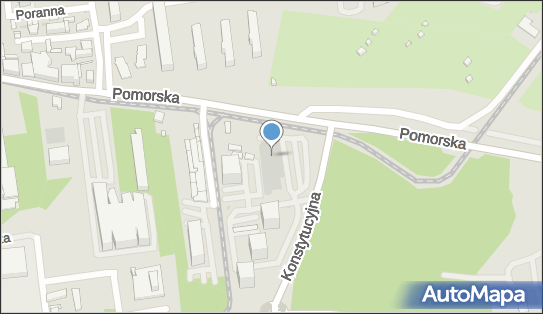 Paczkomat InPost LOD226M, Konstytucyjna 1b, Łódź 90-150