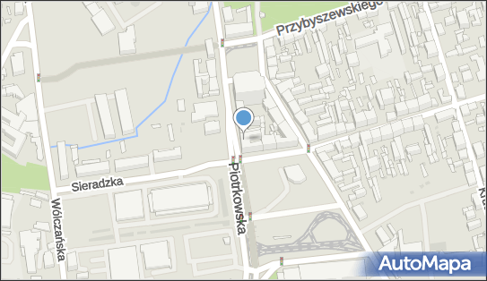 Paczkomat InPost LOD22HP, Piotrkowska 292, Łódź 93-004