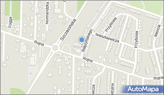 Paczkomat InPost LOD250M, Rojna 69, Łódź 91-134