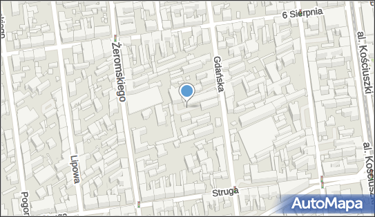 Paczkomat InPost LOD25N, Gdańska 81, Łódź 90-613