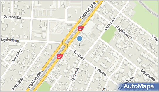 Paczkomat InPost LOD29M, Pabianicka 116, Łódź 93-486